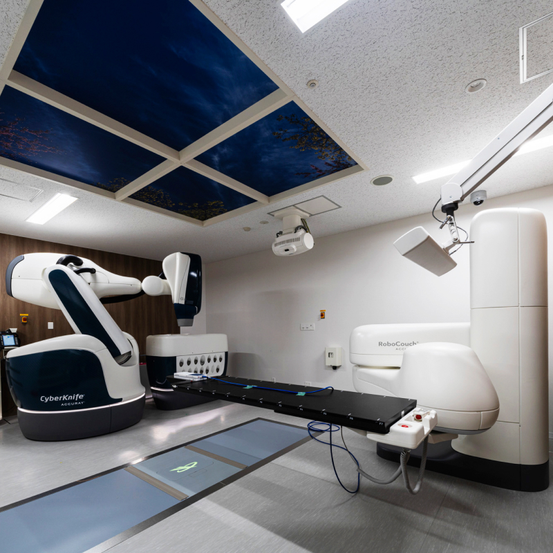 サイバーナイフ放射線治療室