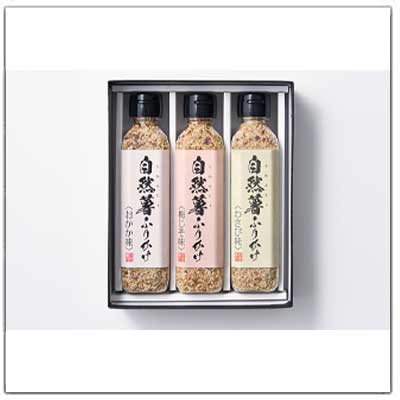自然薯ふりかけ３種詰め合わせ