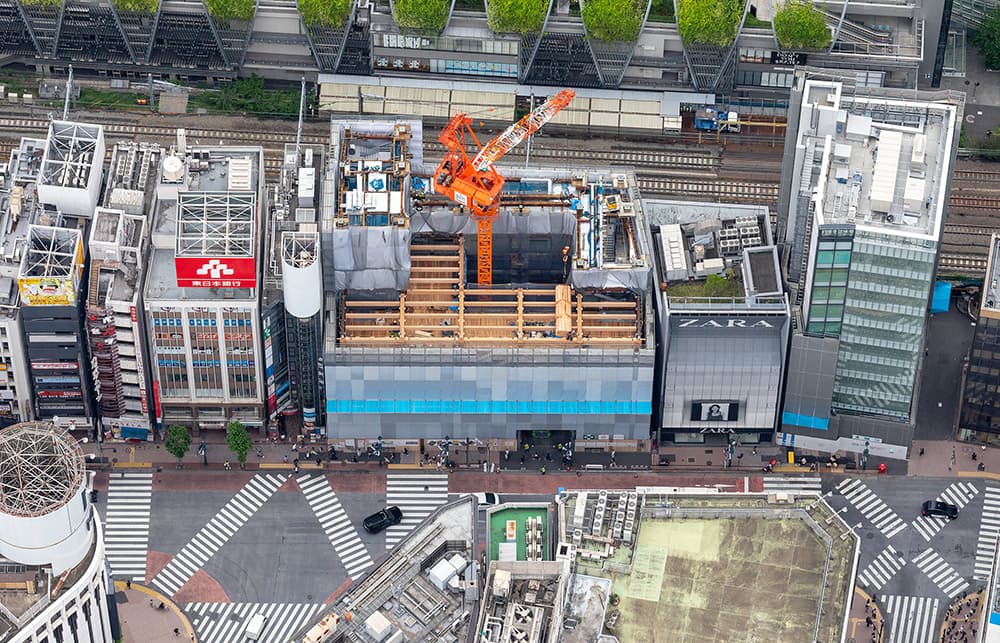 現場の空撮（2025年5月撮影）